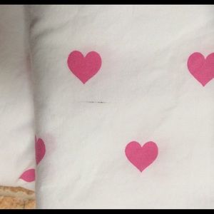 Pottery Barn Kids Bedding - Pottery Barn Kids Pink Heart Sheet Set - Sz FULL Pottery Barn Kids Bedding - Pottery Barn Kids Pink Heart Sheet Set - Sz FULL